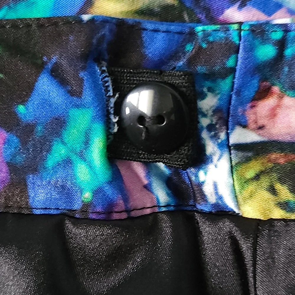 Milly Minis‎ Girls 8 Jewel Print Pleated Skirt Multicolor Made in USA Party